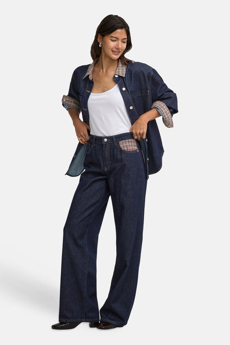 Chemisier (manches longues) dark blue denim - ONLY®