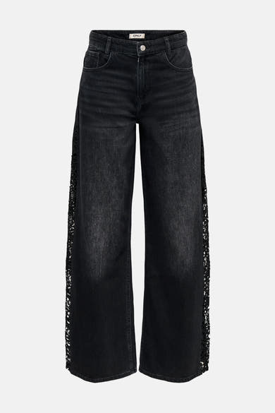 Jeans wide dark grey denim - ONLY®