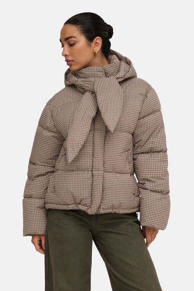 Dames tops jas gewatteerd beige - ONLY®