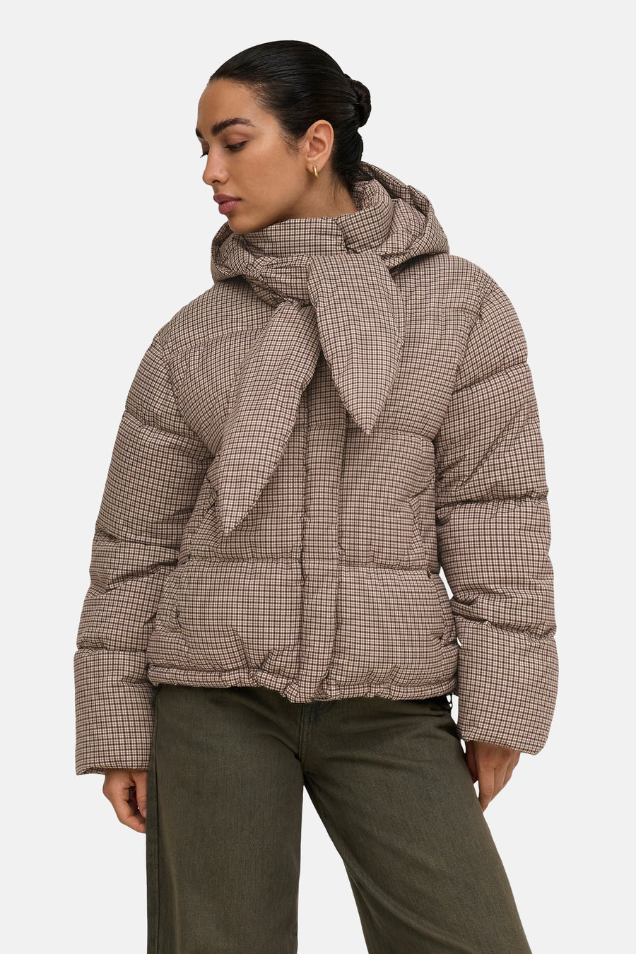 Dames tops jas gewatteerd beige - ONLY®
