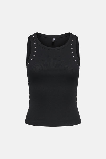 Dames tops top zonder mouwen zwart - ONLY®
