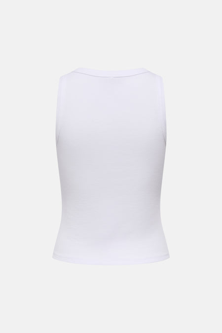 Dames tops top zonder mouwen wit - ONLY®