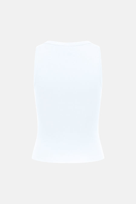 Dames tops top zonder mouwen wit - ONLY®