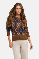 Trui met ronde hals multicolor - JDY