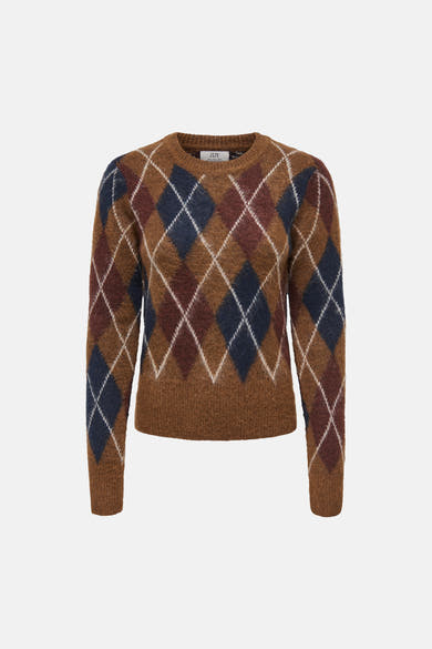 Pull col rond multicolore - JDY