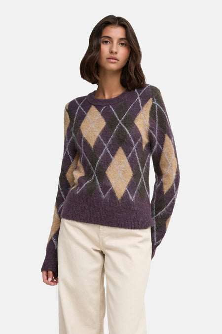 Pull col O - Plum Perfect