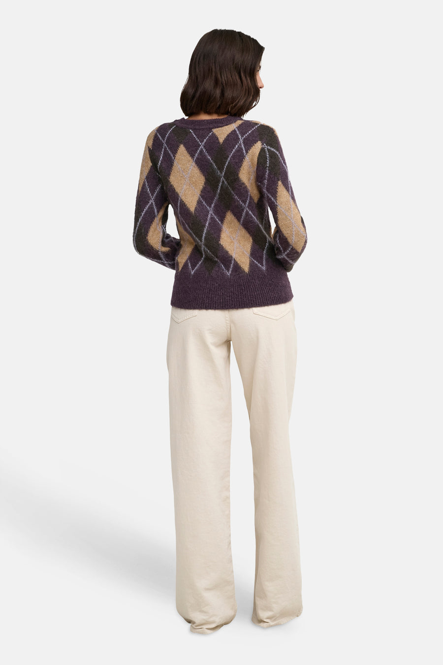 Trui met ronde hals multicolor - JDY