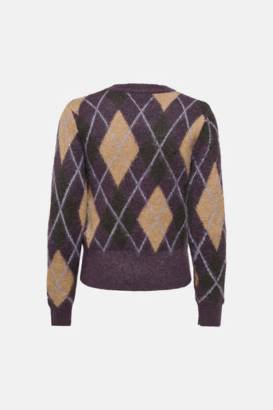 Trui met ronde hals multicolor - JDY