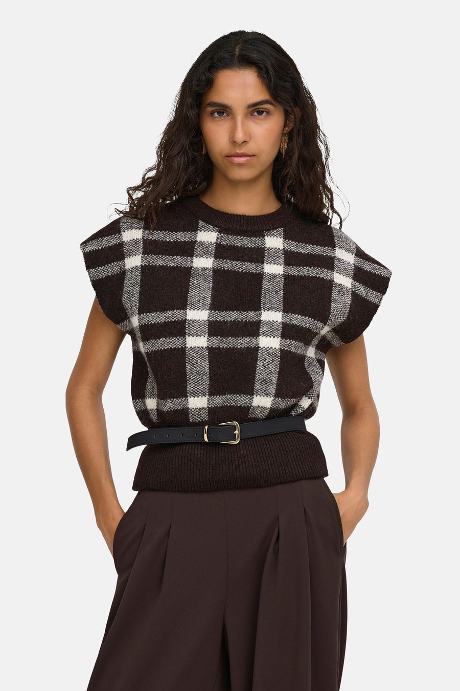 Dames tops pull korte mouw multicolore - ONLY®