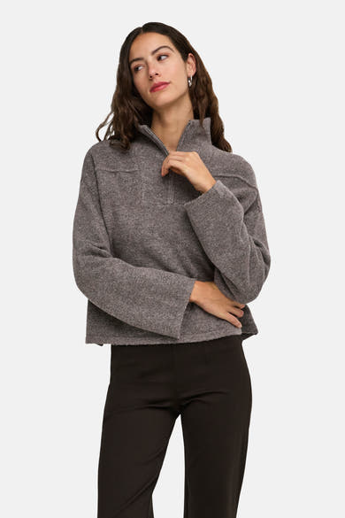 Sweater met ronde hals bruin - ONLY®
