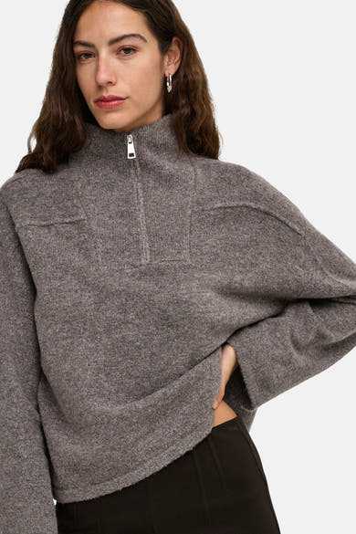 Sweater met ronde hals bruin - ONLY®