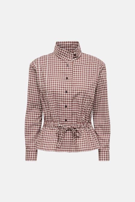 Hemd met lange mouwen - rood