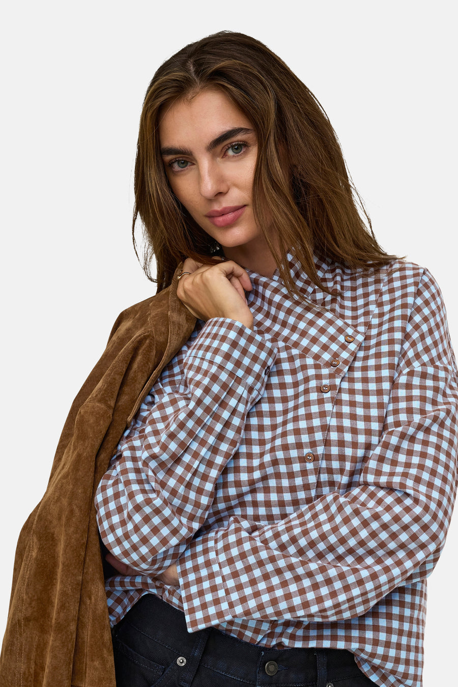 Chemise à manches longues - Cappuccino