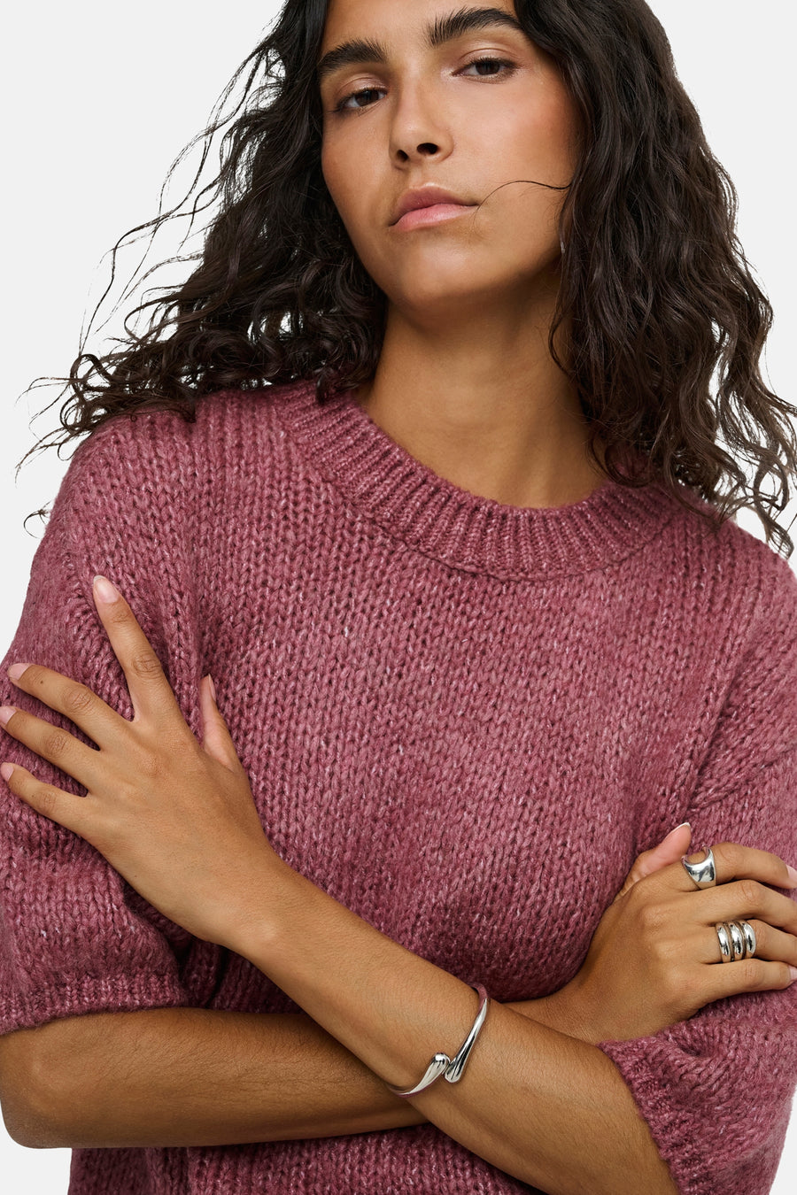 Pull col O - Deco Rose