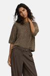 Pull col rond beige - JDY