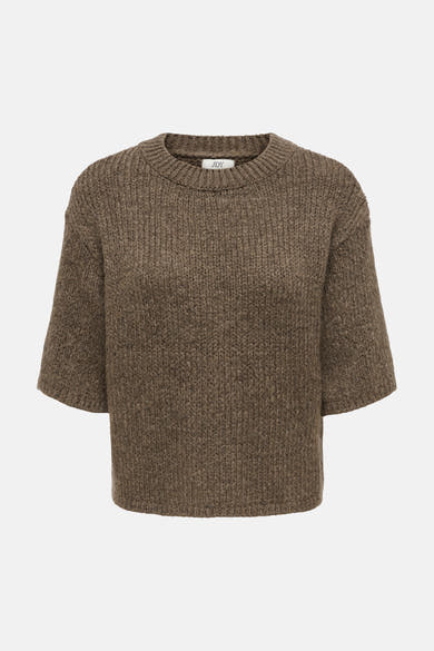 Pull col rond beige - JDY