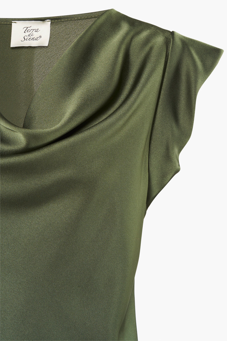 Blouse met korte mouwen - blauw