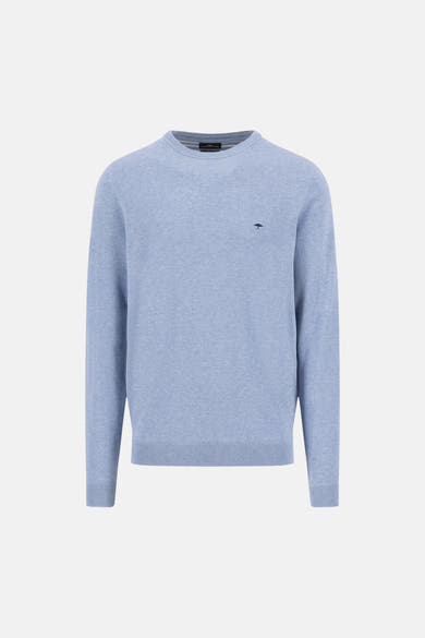 Pull O-hals - blauw