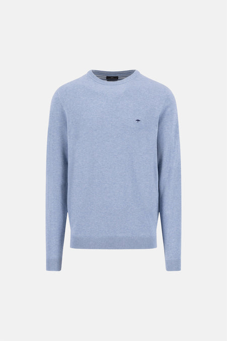 Pull O-hals - blauw