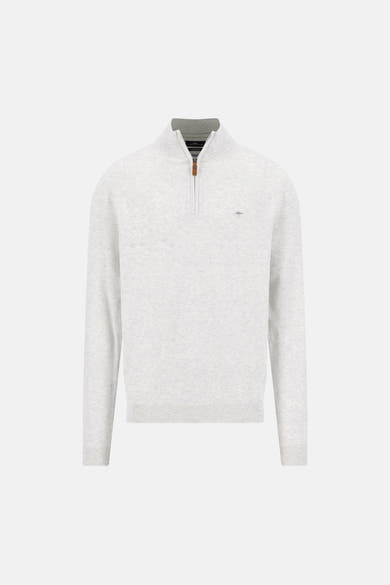 Pull met rolkraag - ecru