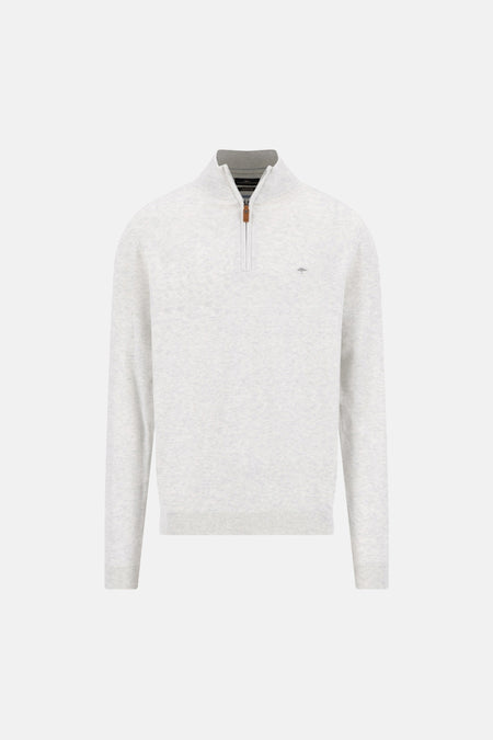 Pull met rolkraag - ecru