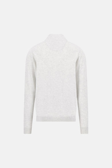 Pull met rolkraag - ecru