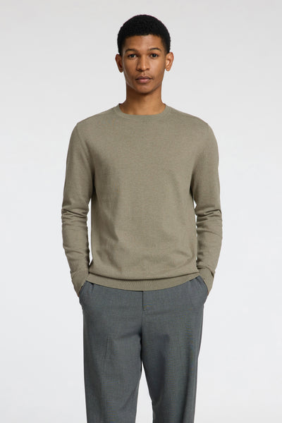 Pull col rond Vert - SELECTED