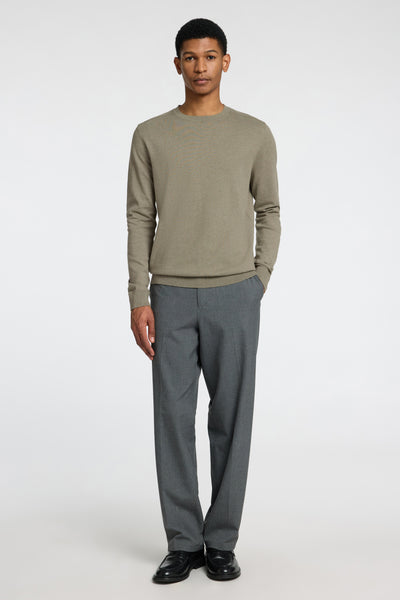 Pull col rond Vert - SELECTED