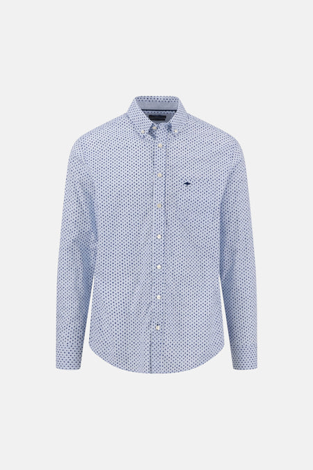 Hemd met lange mouwen - Blauw