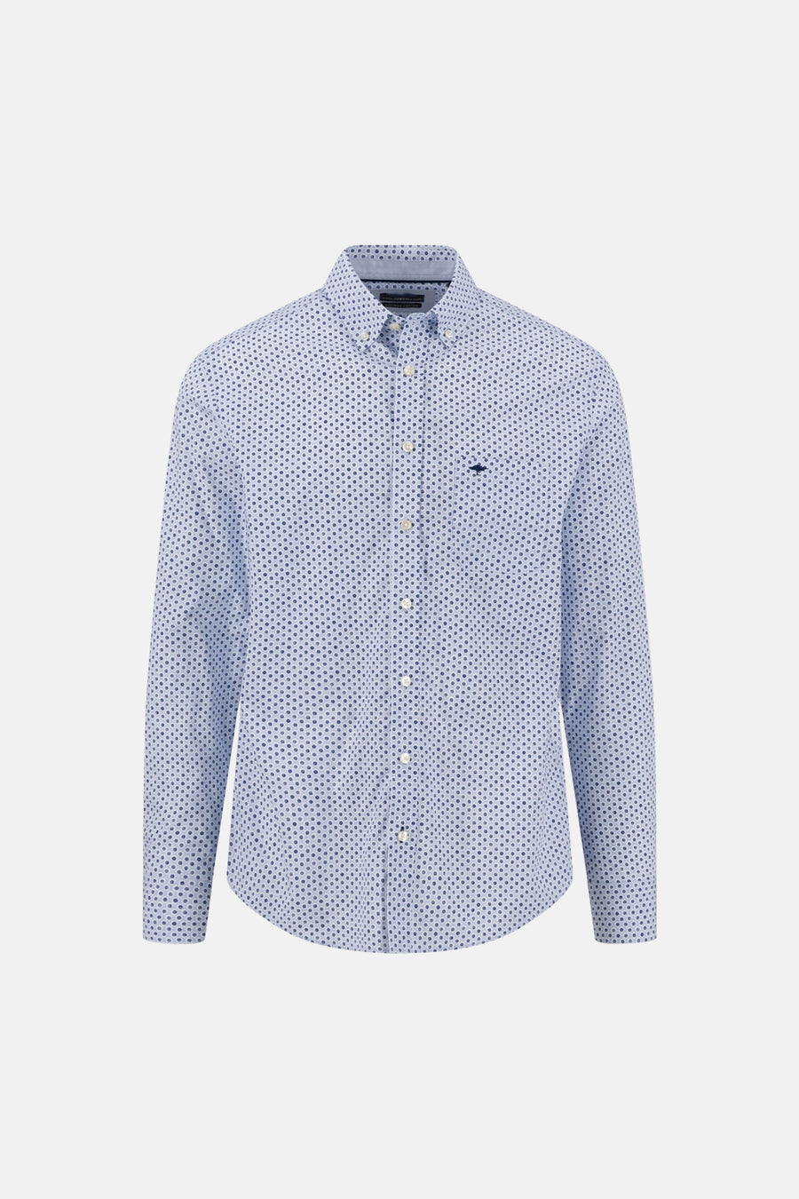 Hemd met lange mouwen - Blauw