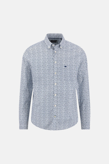 Hemd met lange mouwen - Blauw