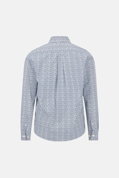 Hemd met lange mouwen - Blauw