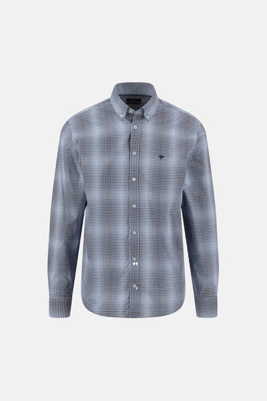 Hemd met lange mouwen - blauw