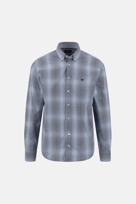 Hemd met lange mouwen - blauw