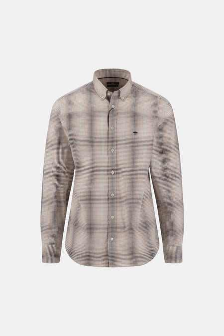 Hemd met lange mouwen - taupe