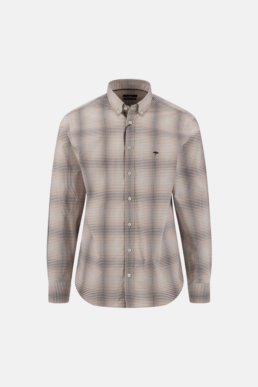 Hemd met lange mouwen - taupe
