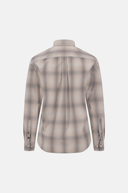 Hemd met lange mouwen - taupe