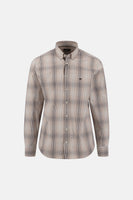 Hemd met lange mouwen - taupe