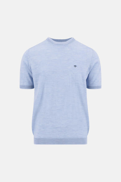 Pull O-hals - blauw