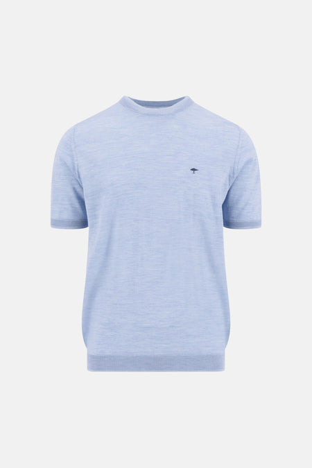 Pull O-hals - blauw