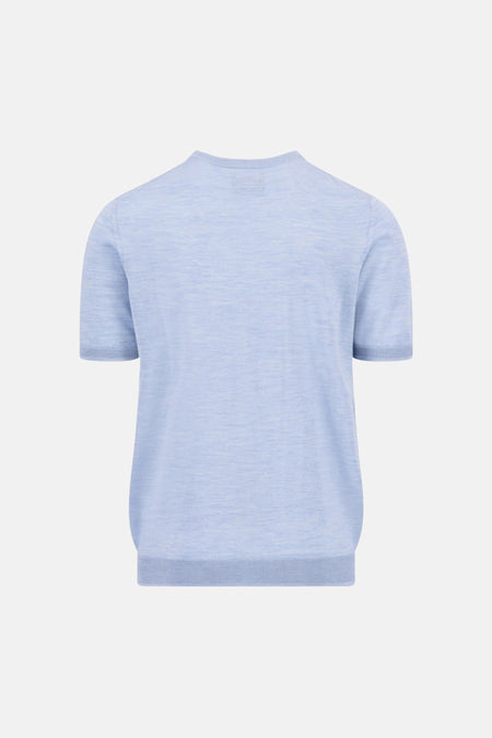 Pull O-hals - blauw