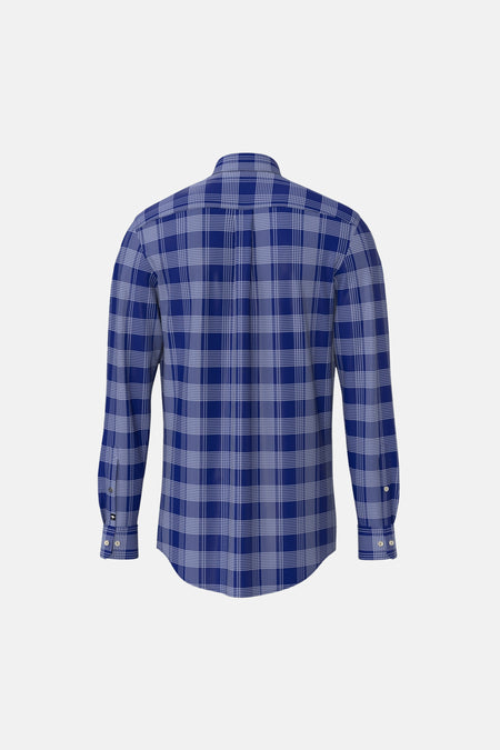 Hemd met lange mouwen - blauw