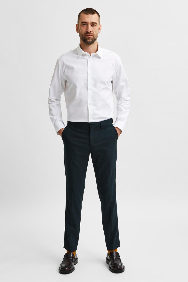 Hemd met lange mouwen - wit