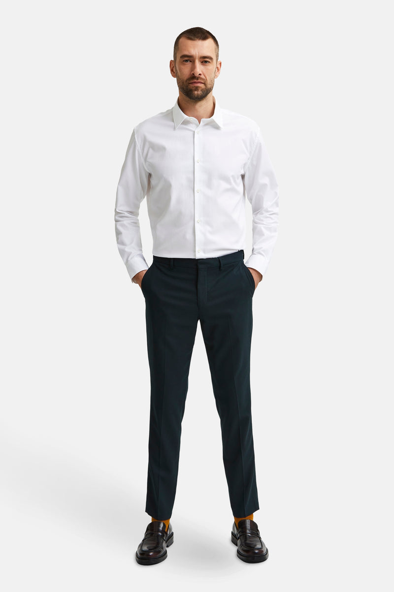 Hemd met lange mouwen - wit