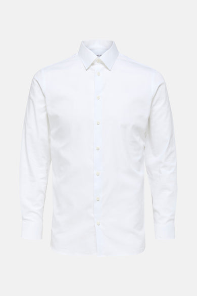 Hemd met lange mouwen - wit