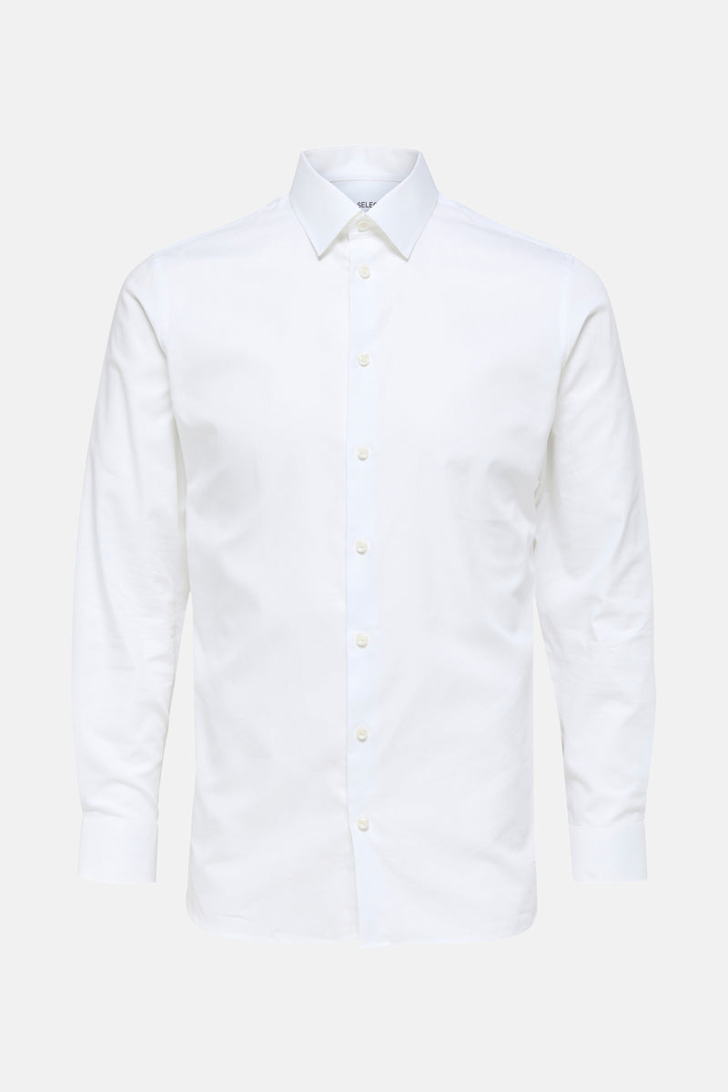 Hemd met lange mouwen - wit