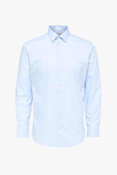 Chemise &agrave; manches longues - bleu