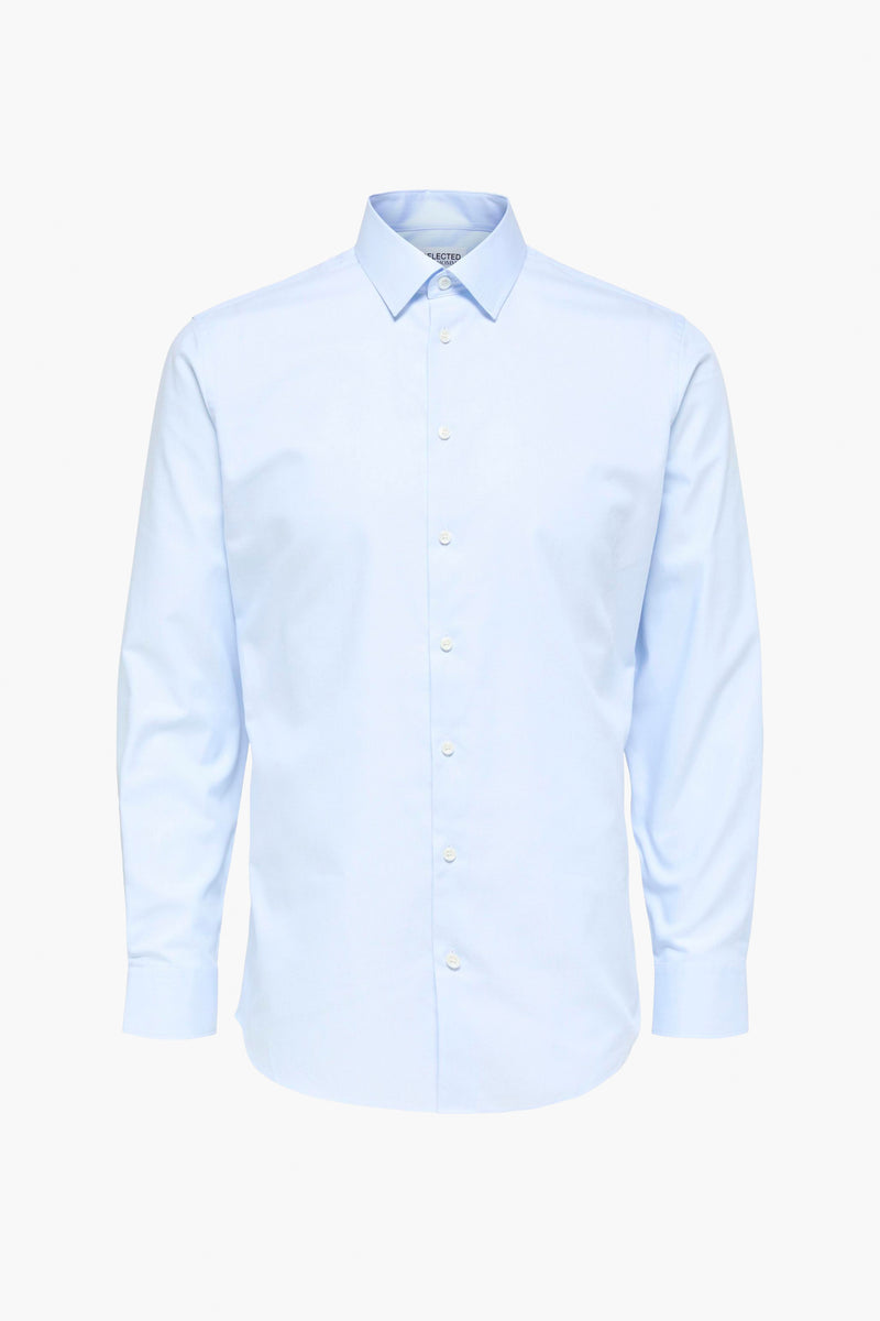 Hemd met lange mouwen - blauw