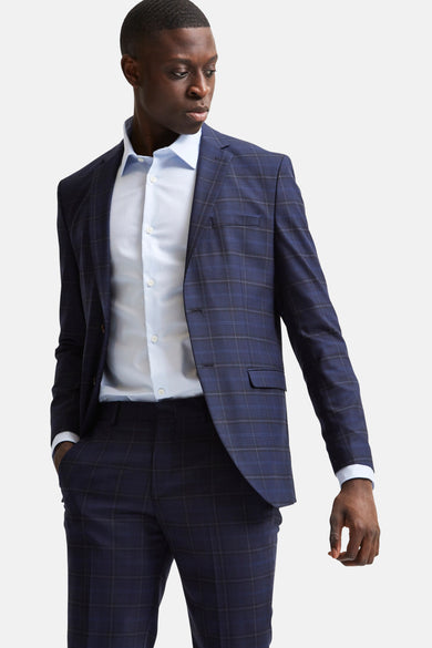 Hemd met lange mouwen - blauw