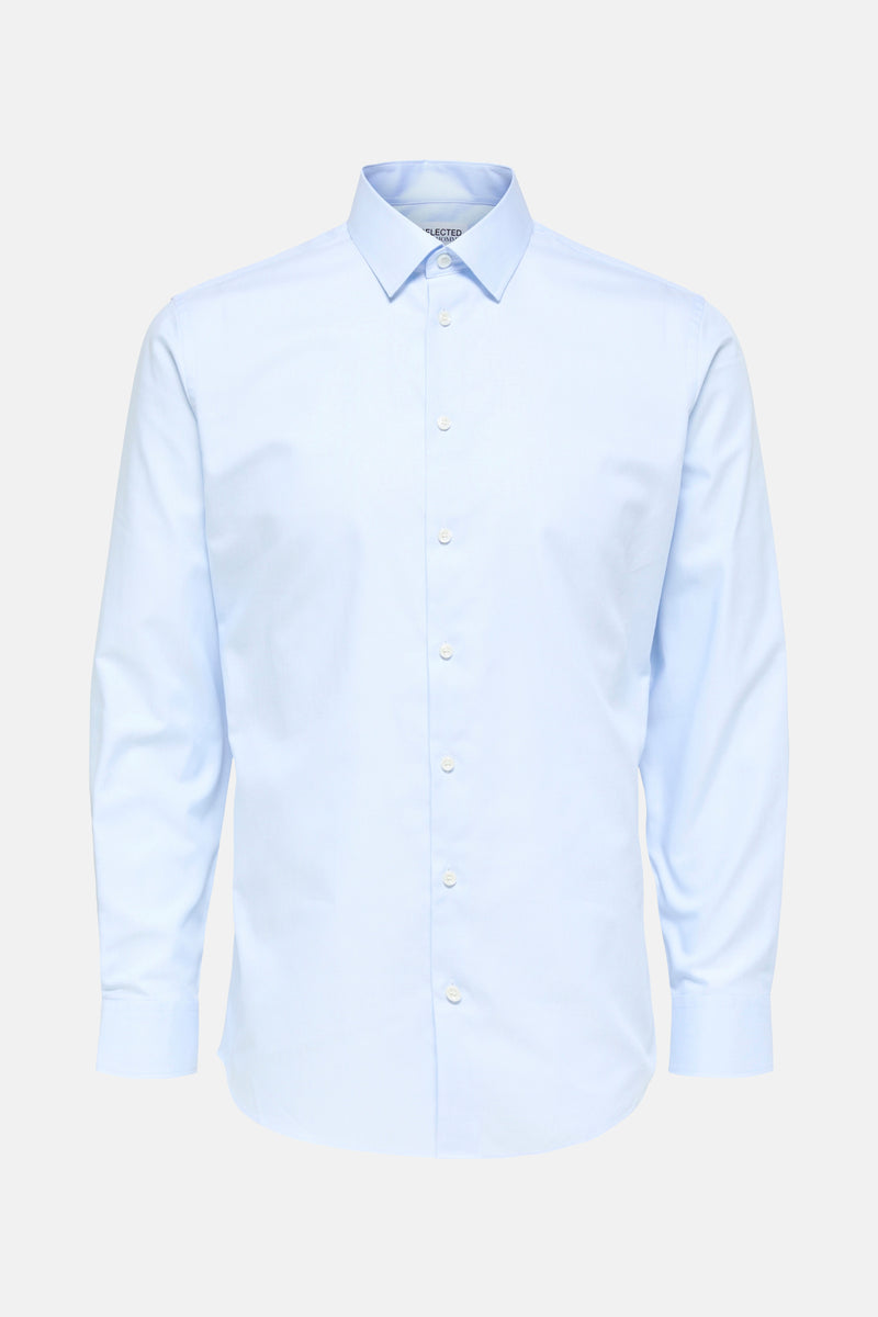 Hemd met lange mouwen - blauw